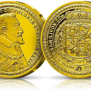 Najdroższe monety świata-100 dukatów Zygmunta III Wazy.