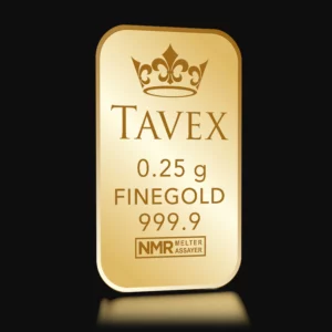 Sztabka złota 0,25 g- PREZENT NA KAŻDĄ KIESZEŃ