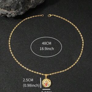 Naszyjnik Maria i Jezus.