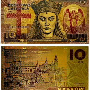 Banknot kolekcjonerski „Jadwiga Królowa Polski „.