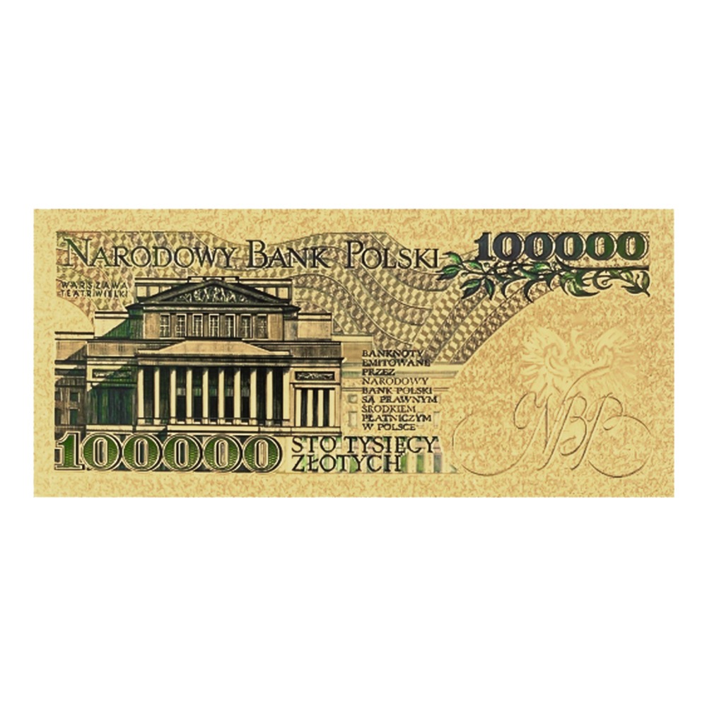 Trzynasty banknot kolekcjonerski "100.000 złotych STANISŁAWA MONIUSZKO". - obrazek 4