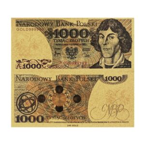 Siódmy banknot kolekcjonerski  „1000 złotych Mikołaja Kopernika”