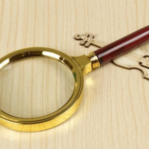 Klasyczna lupa, 50-krotne powiększenie.