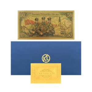 Banknot kolekcjonerski „POWSTANIE WIELKOPOLSKIE 1918-1919”