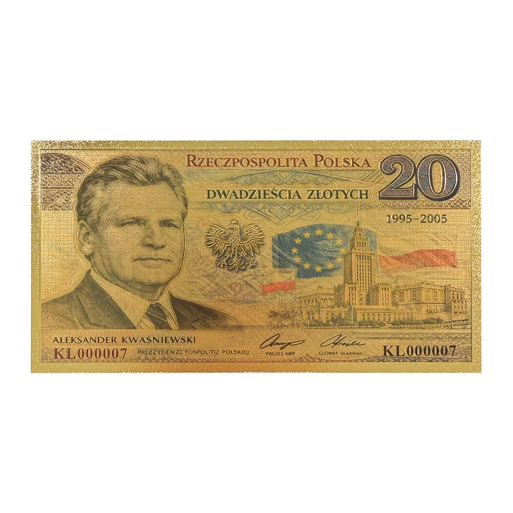 Banknot Kolekcjonerski „Aleksander Kwaśniewski – Prezydent RP 1995–2005” - obrazek 3