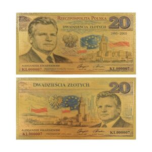Banknot Kolekcjonerski „Aleksander Kwaśniewski – Prezydent RP 1995–2005”