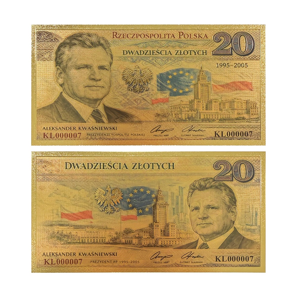 Banknot Kolekcjonerski „Aleksander Kwaśniewski – Prezydent RP 1995–2005”