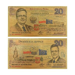 Banknot Kolekcjonerski „Bronisław Komorowski – Prezydent RP 2010–2015”