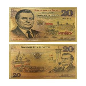 Banknot Kolekcjonerski „Lech Wałęsa – Prezydent RP 1990–1995”