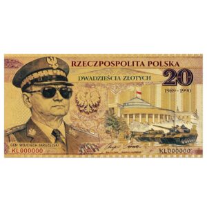 Banknot Kolekcjonerski „Gen. Wojciech Jaruzelski – Prezydent RP 1989–1990″