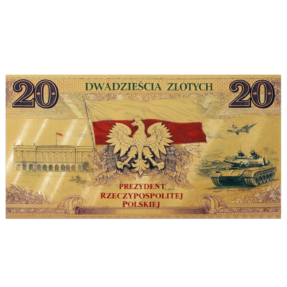 Banknot Kolekcjonerski „Gen. Wojciech Jaruzelski – Prezydent RP 1989–1990" - obrazek 3
