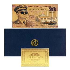 Banknot Kolekcjonerski „Gen. Wojciech Jaruzelski – Prezydent RP 1989–1990″