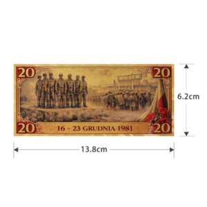 Banknot kolekcjonerski „PACYFIKACJA KOPALNI WUJEK – GRUDZIEŃ 1981”.