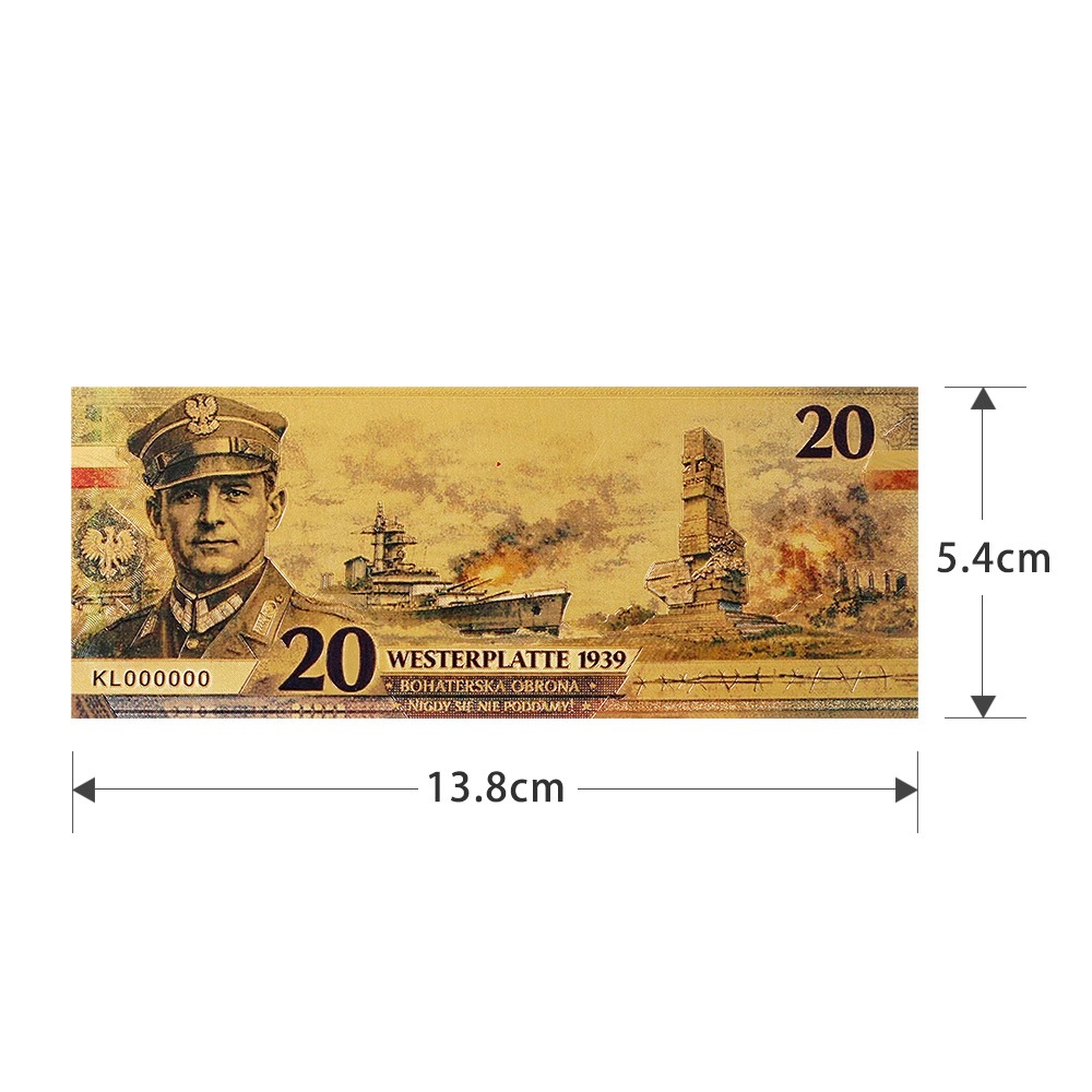 Banknot kolekcjonerski „WESTERPLATTE 1939”. - obrazek 3